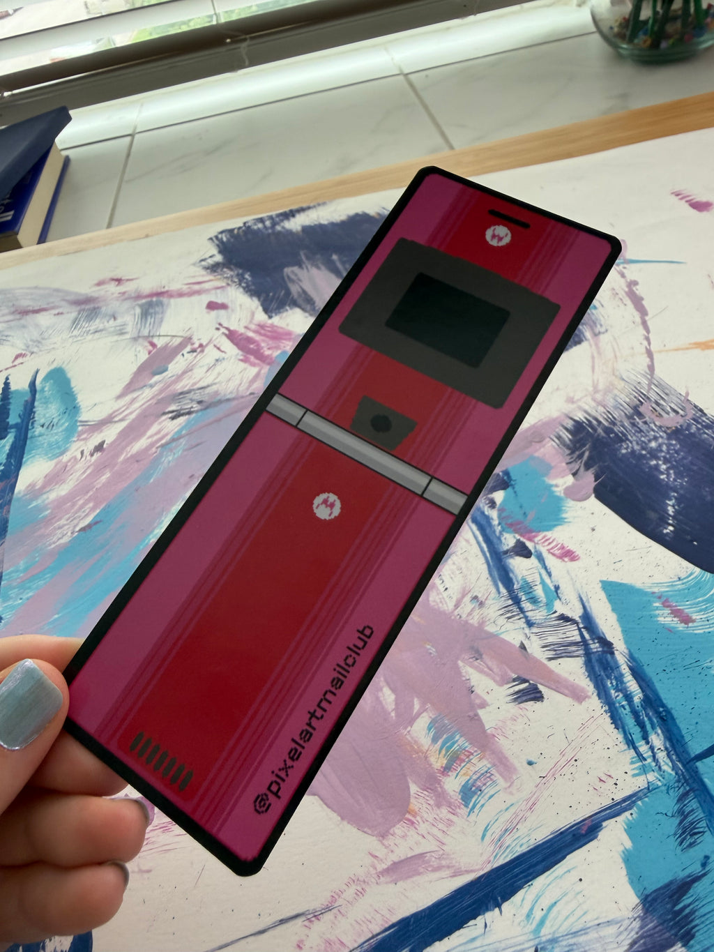 Retro Razr Phone Glossy Bookmark